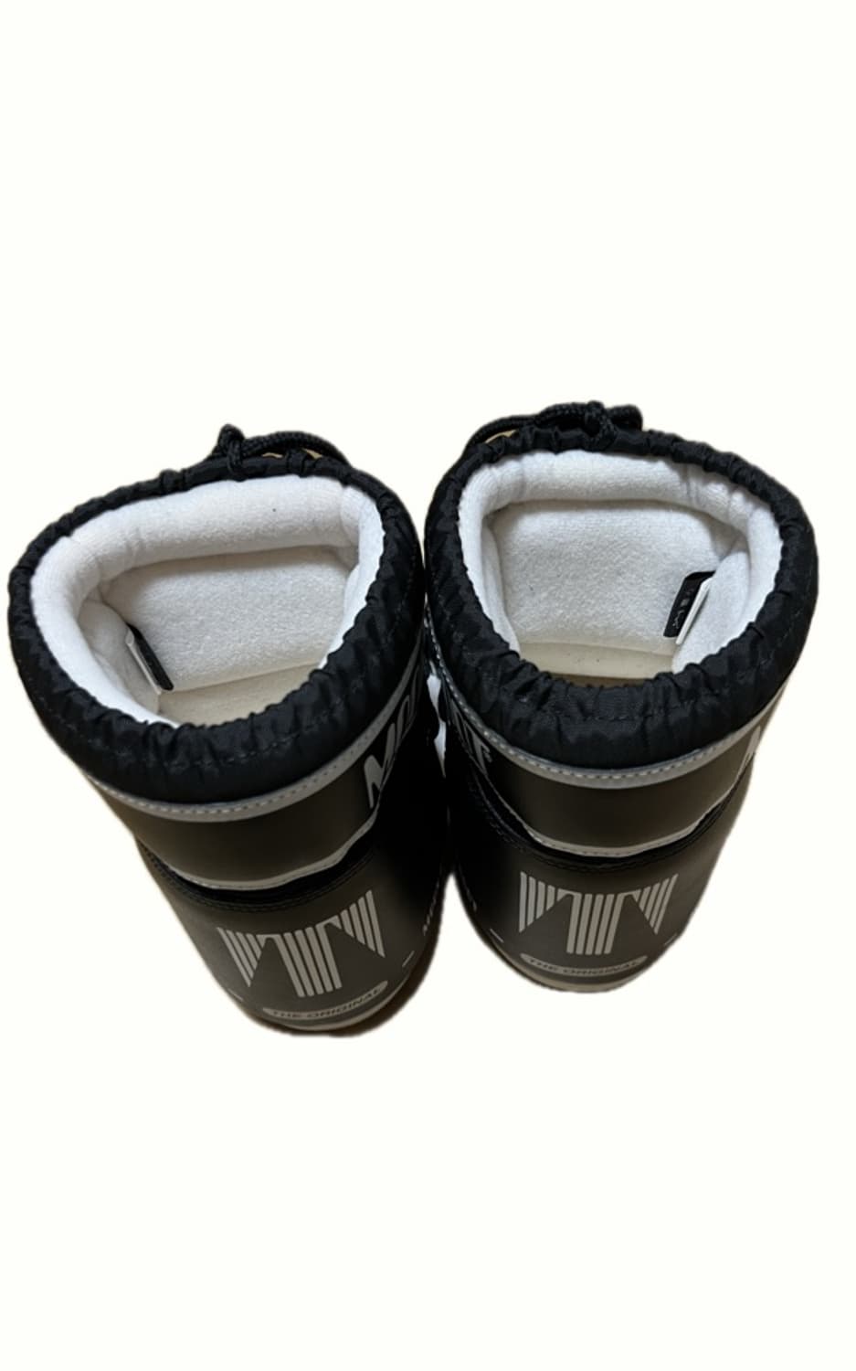 문부츠 아이콘 로우 나일론 부츠 블랙 상품이미지4