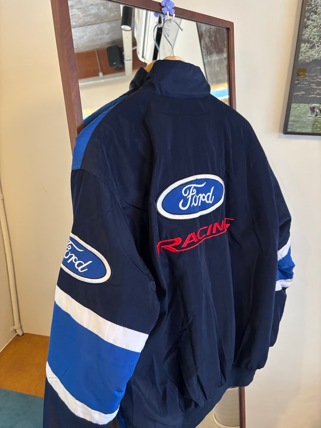 포드 레이싱 블루종 자켓 (L) 상품이미지5