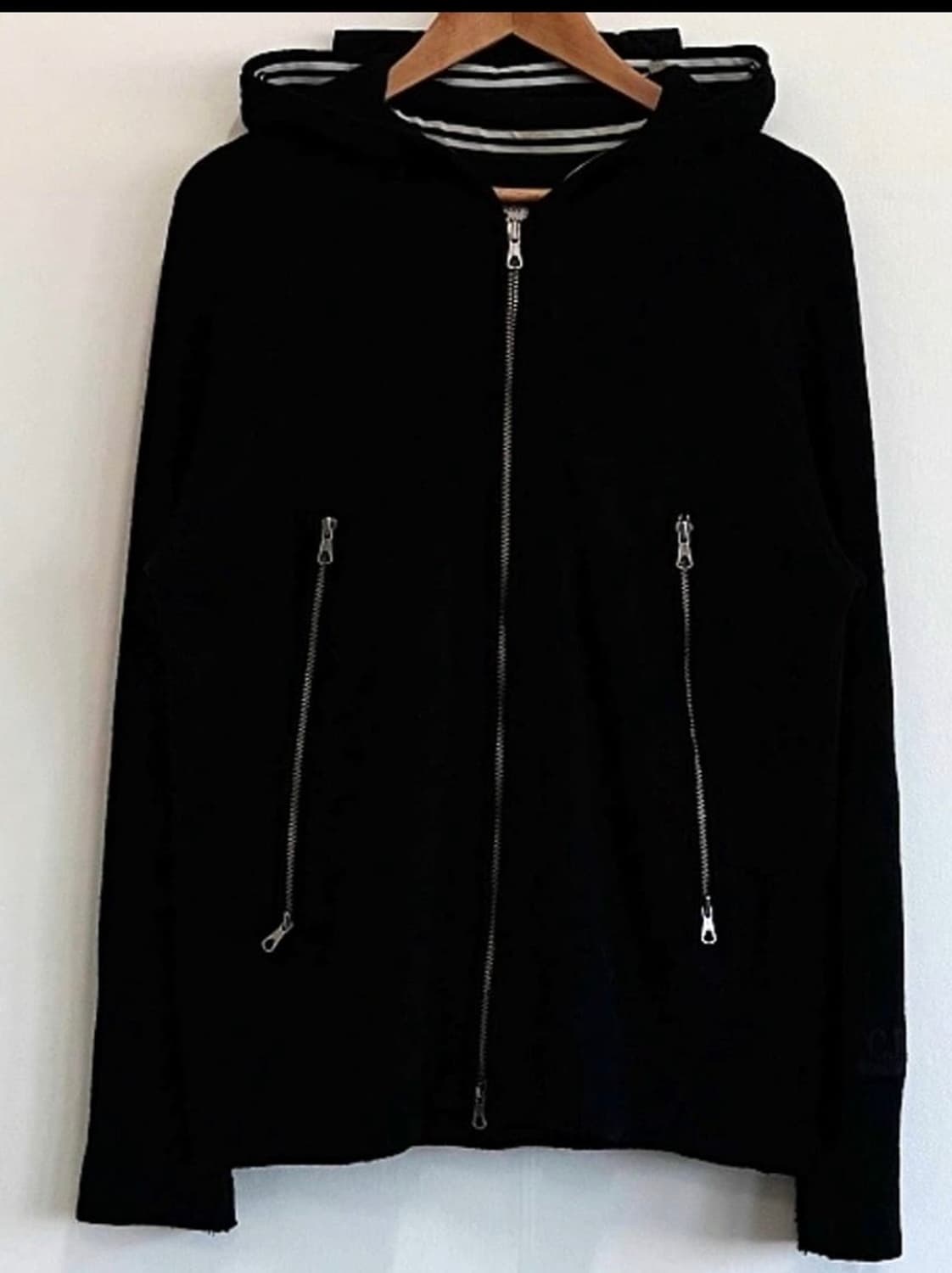 Cp 컴퍼니 고글 니트 후드집업 상품이미지1