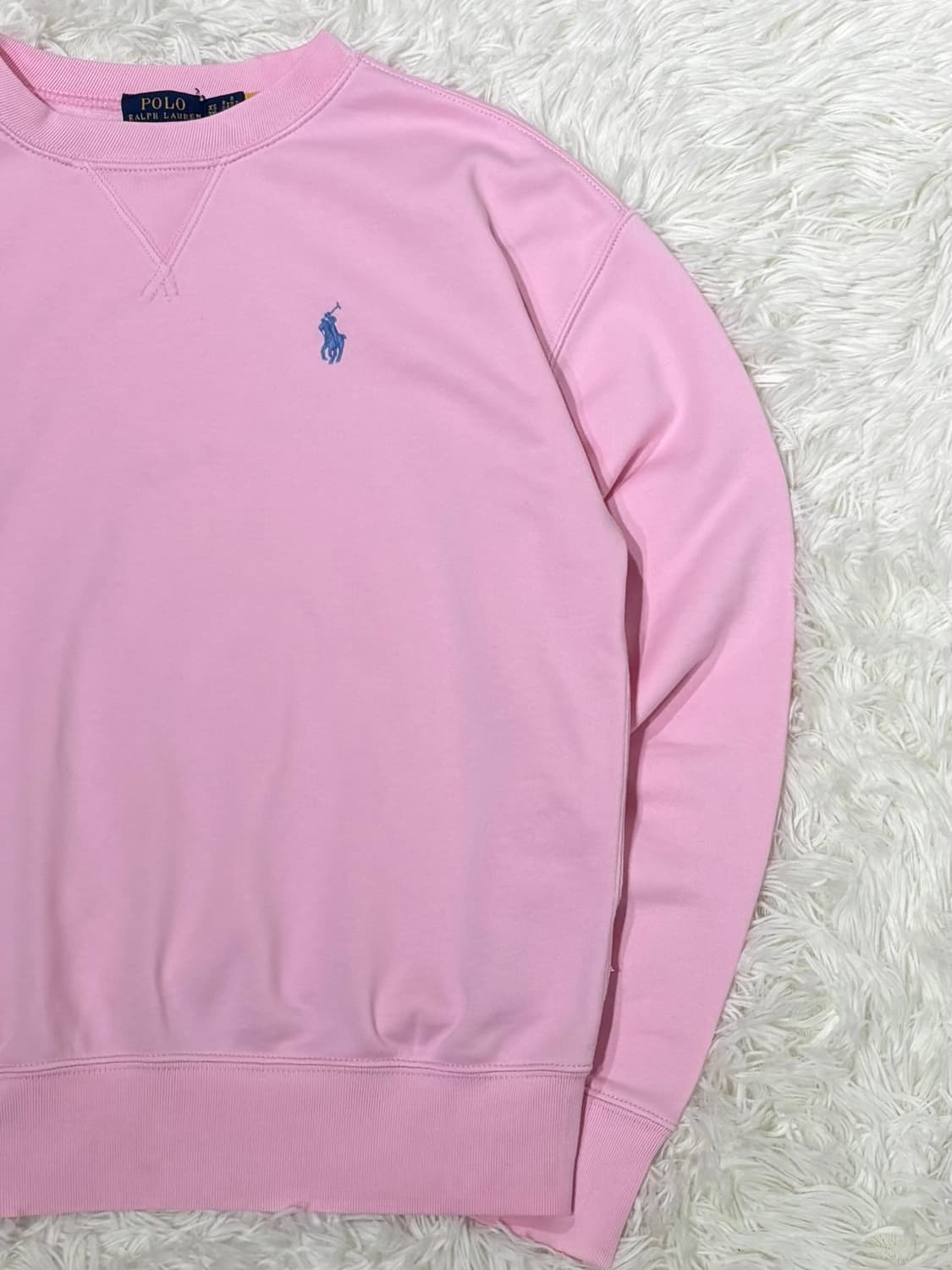 폴로랄프로렌 베이비핑크 포니 맨투맨 상품이미지5