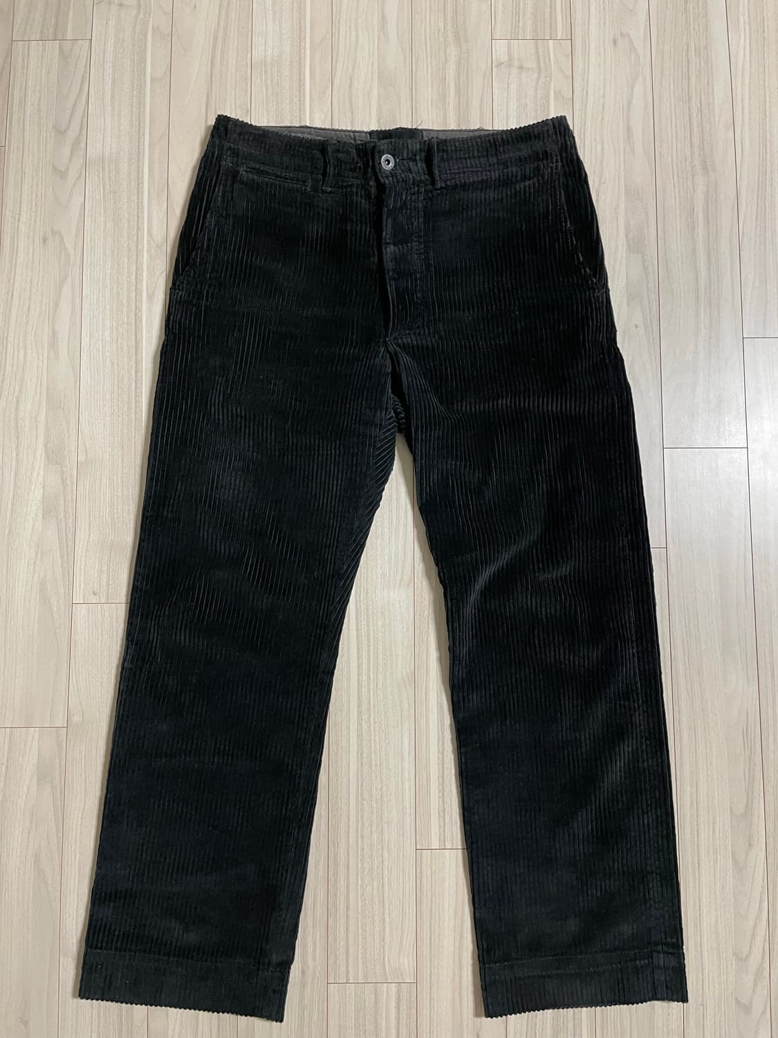 RRL 블랙 코듀로이 팬츠(30x30) 상품이미지1