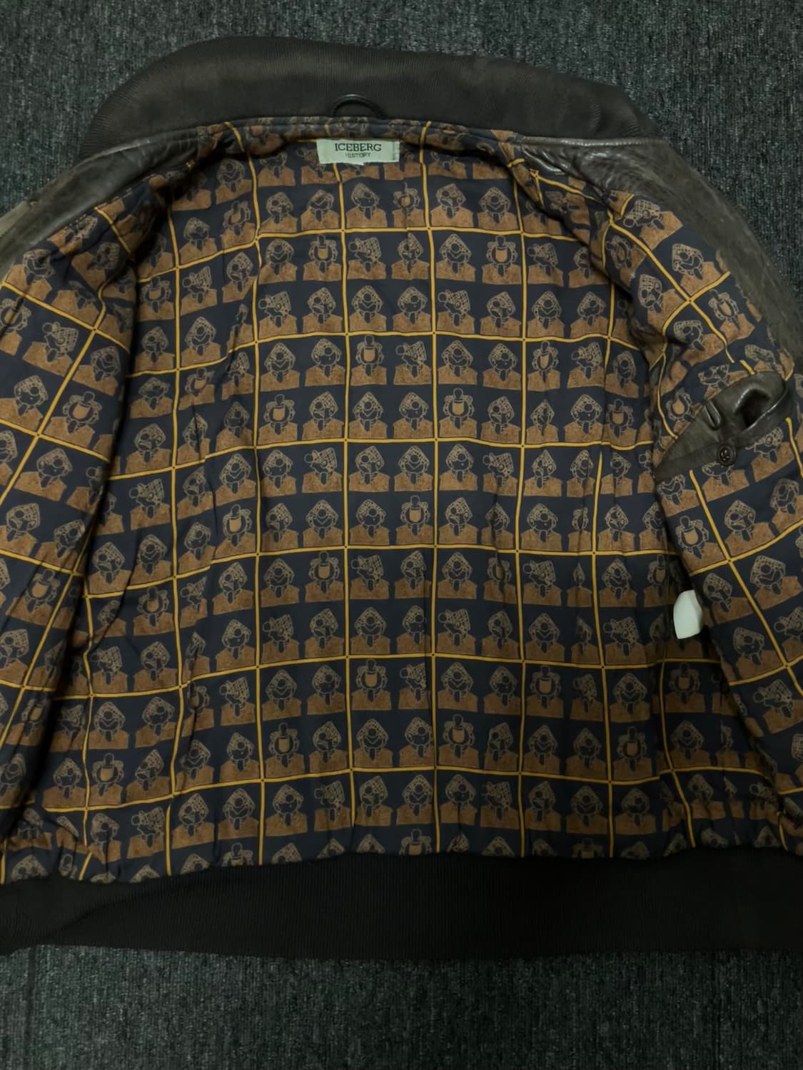 iceberg 90s leather jacket 상품이미지3