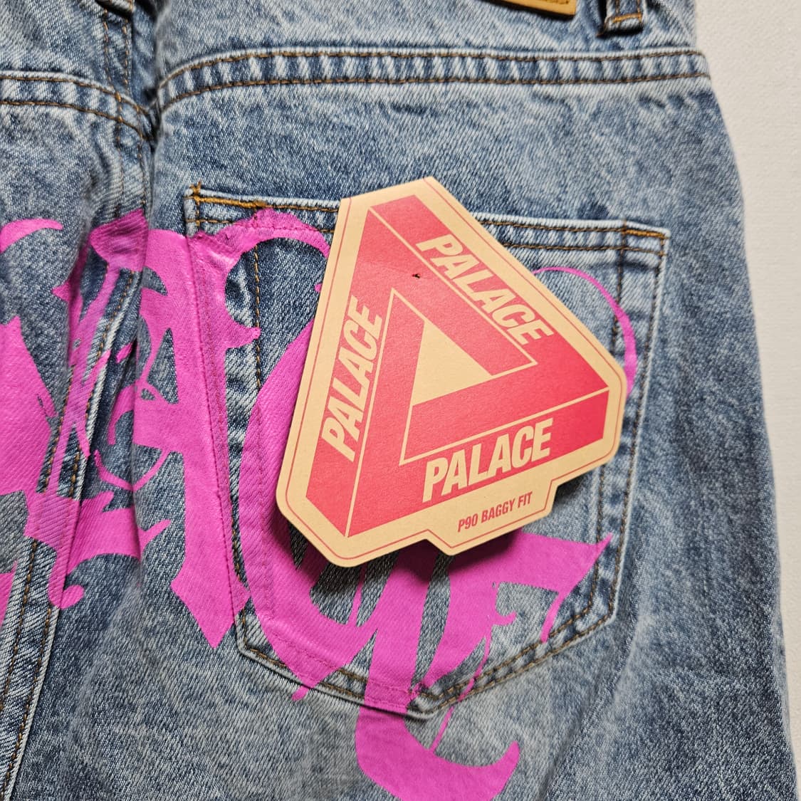 (30) 팔라스 EL 스크립트 P90 배기 진 스톤 워시 - 24FW 상품이미지5