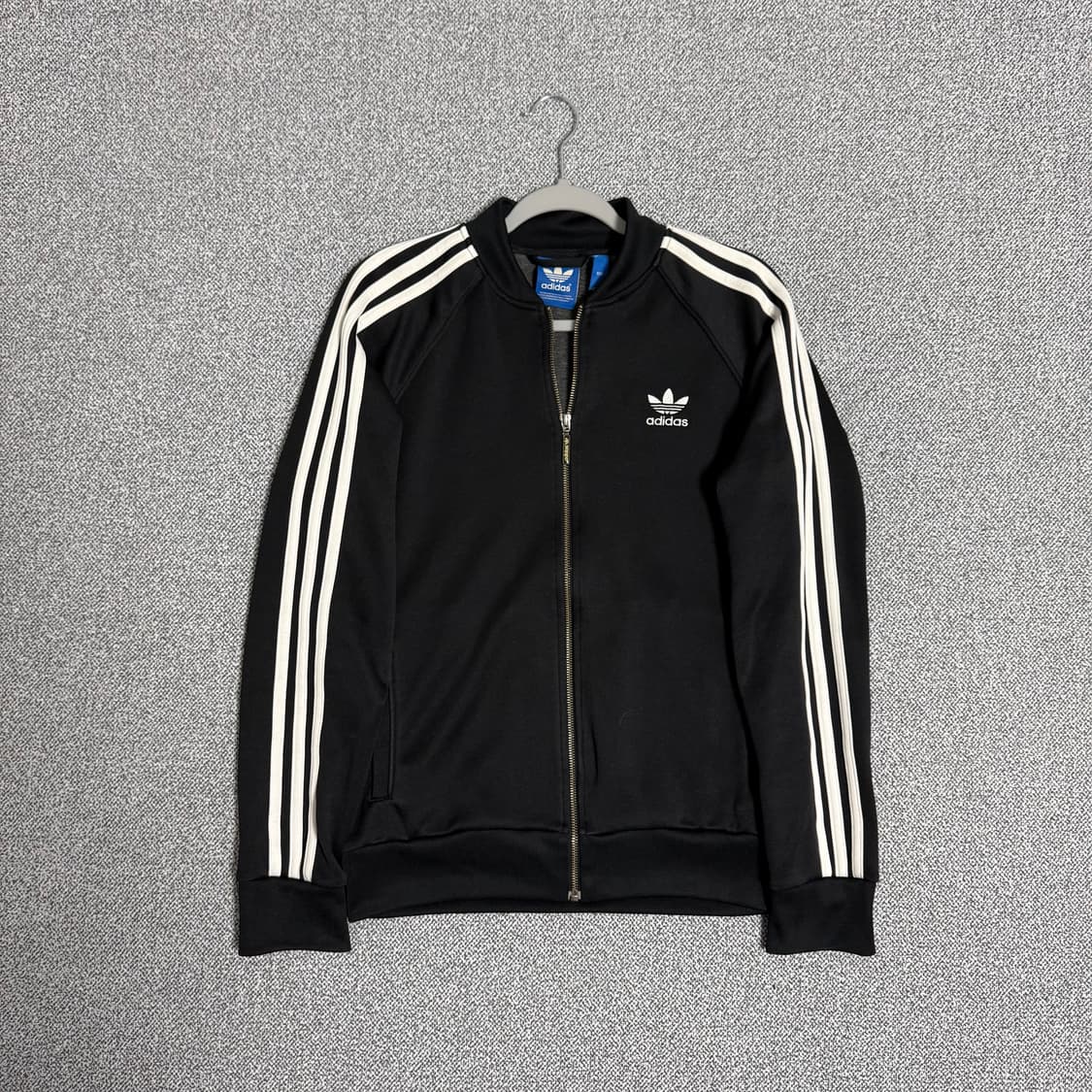 아디다스 SST 슈퍼스타 져지 블랙 100 트랙탑 상품이미지1