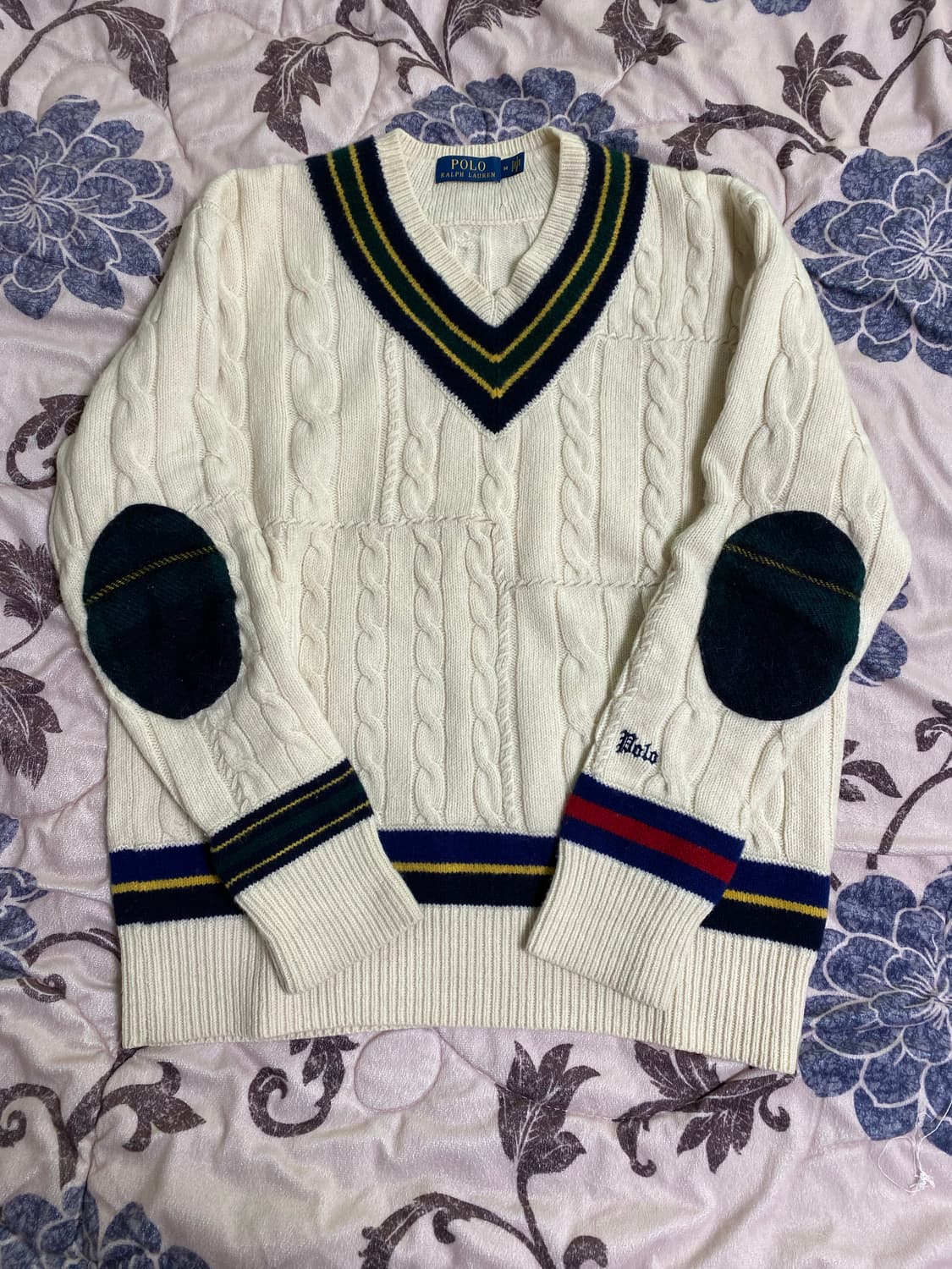폴로 랄프로렌 크리켓 17fw 니트 M 사이즈 상품이미지1