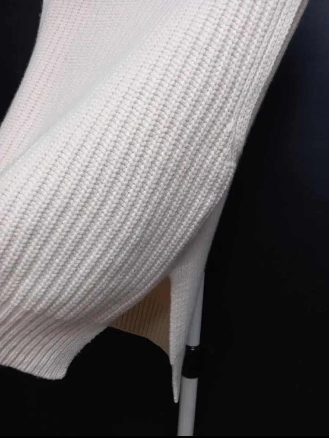 새 BLOSSOM 블라썸 하이넥 울 베스트 F 상품이미지5