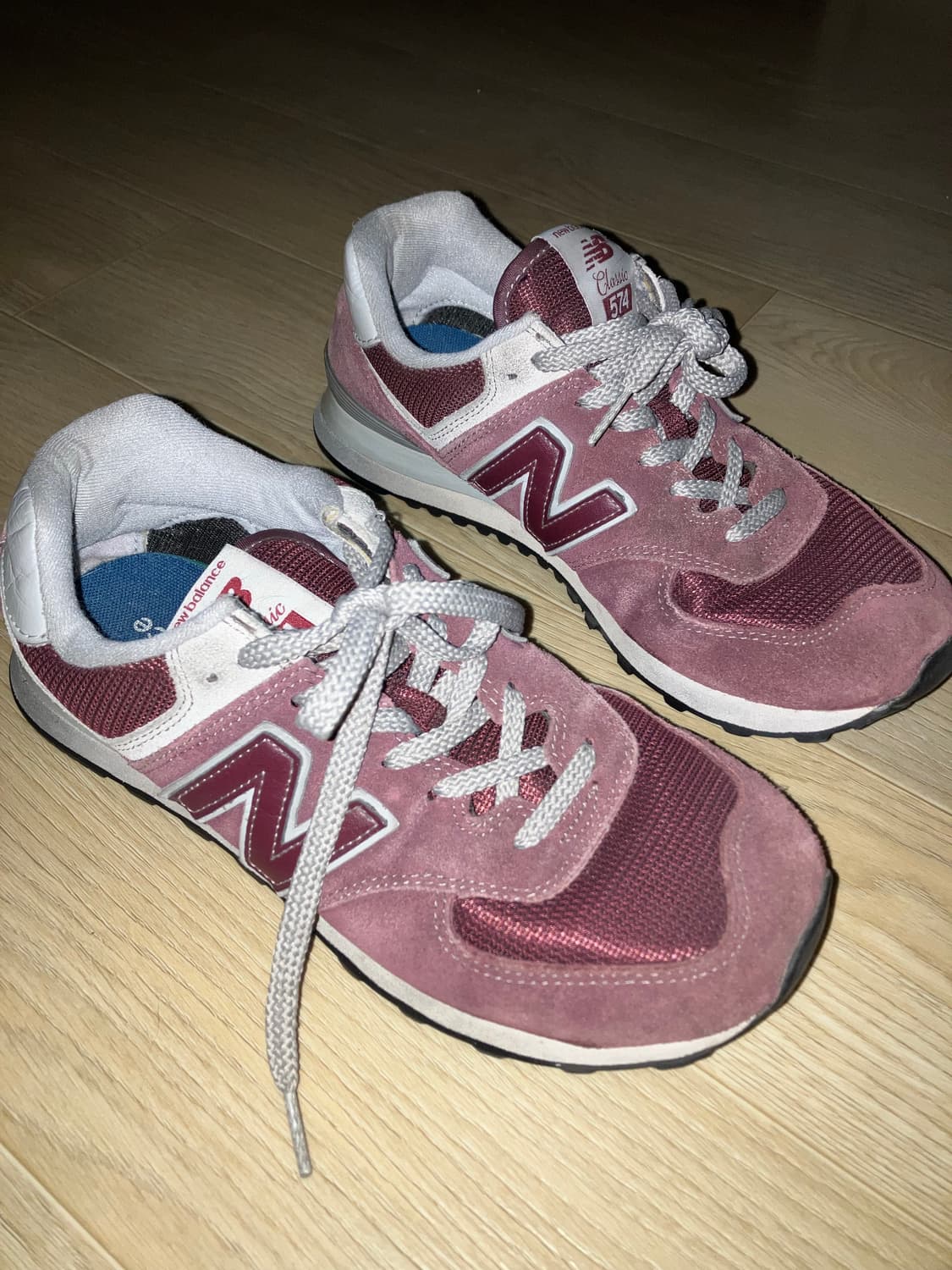 뉴발란스 574 버건디 240 상품이미지2