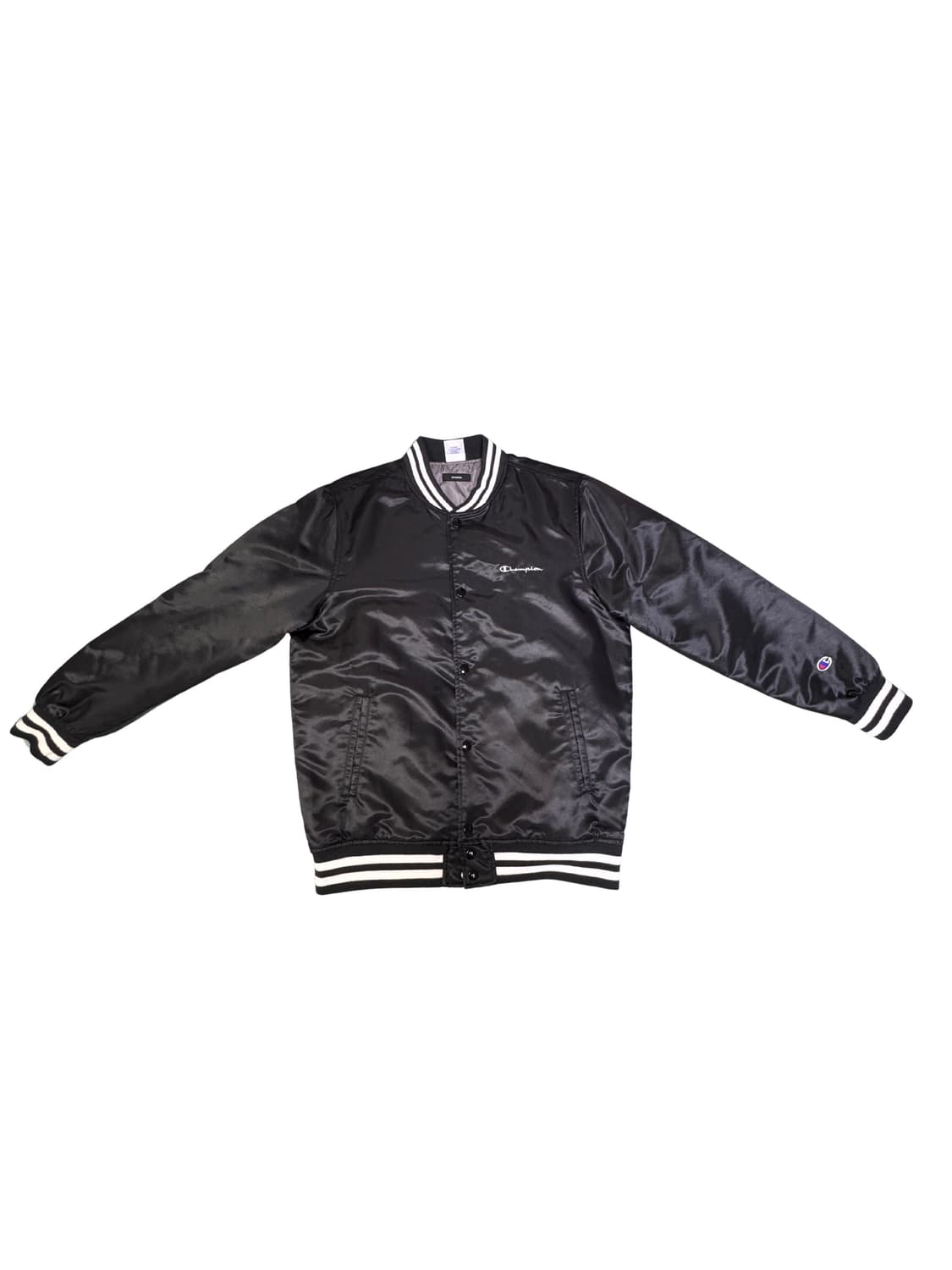 EMODA x champion japan 챔피온 베이스볼 자켓 블랙 S 상품이미지3