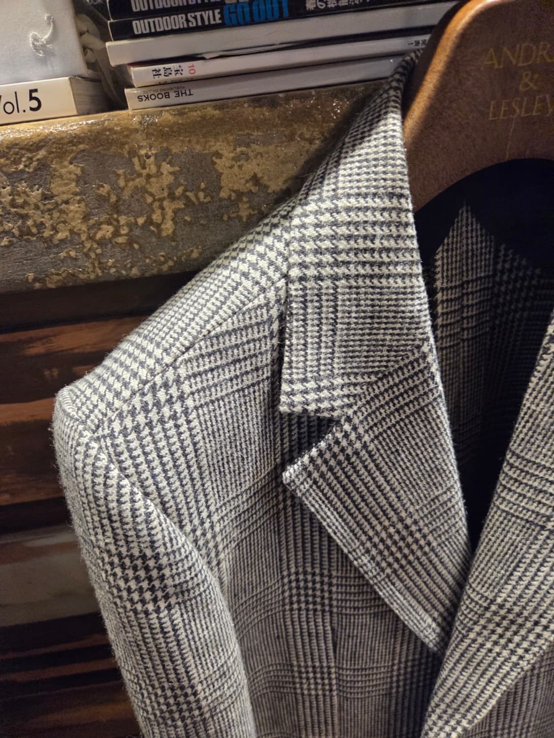 블랙브라운 트위드자켓 상품이미지3