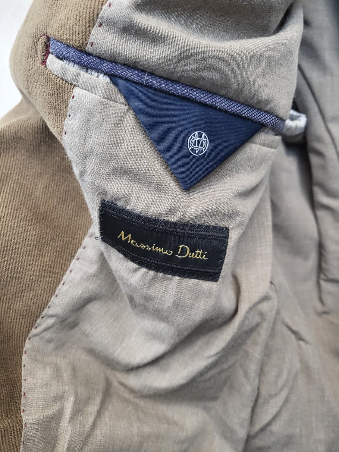 마시모두띠 브라운 남성 자켓 상품이미지4