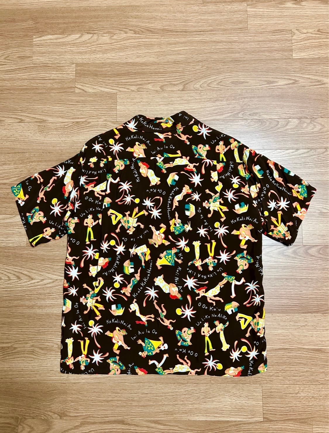 선 서프 Sun Surf 레이온 하와이안 셔츠 L 상품이미지3