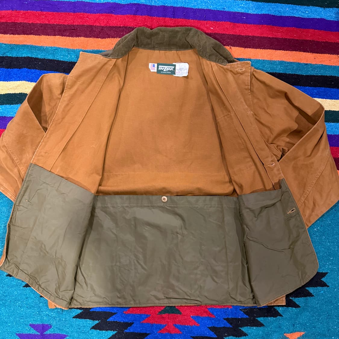 Saftbak 80's USA 헌팅 자켓 110 상품이미지5