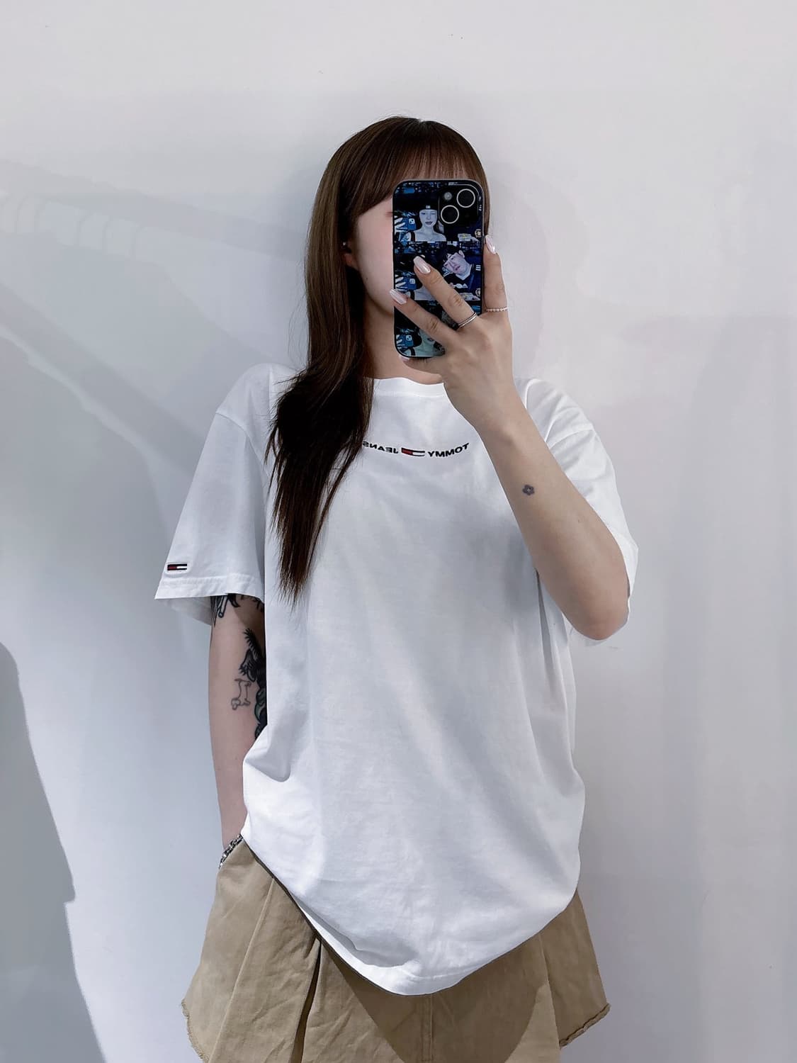 타미진스 스펠로고 반팔 상품이미지1