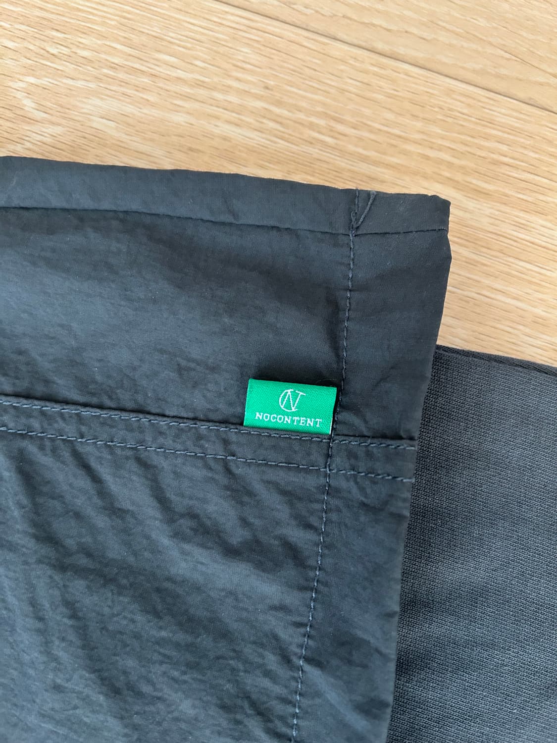 NOCONTENT 노컨텐츠 셔링 스커트 레깅스 차콜 상품이미지4