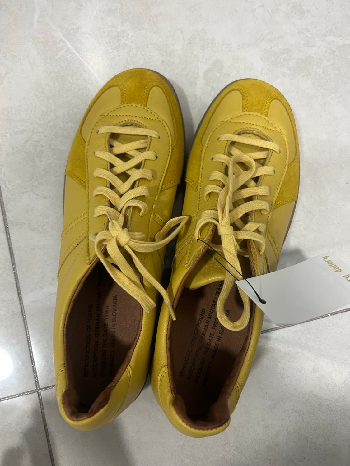 리오파 옐로우 새상품 41사이즈(265)  상품이미지4