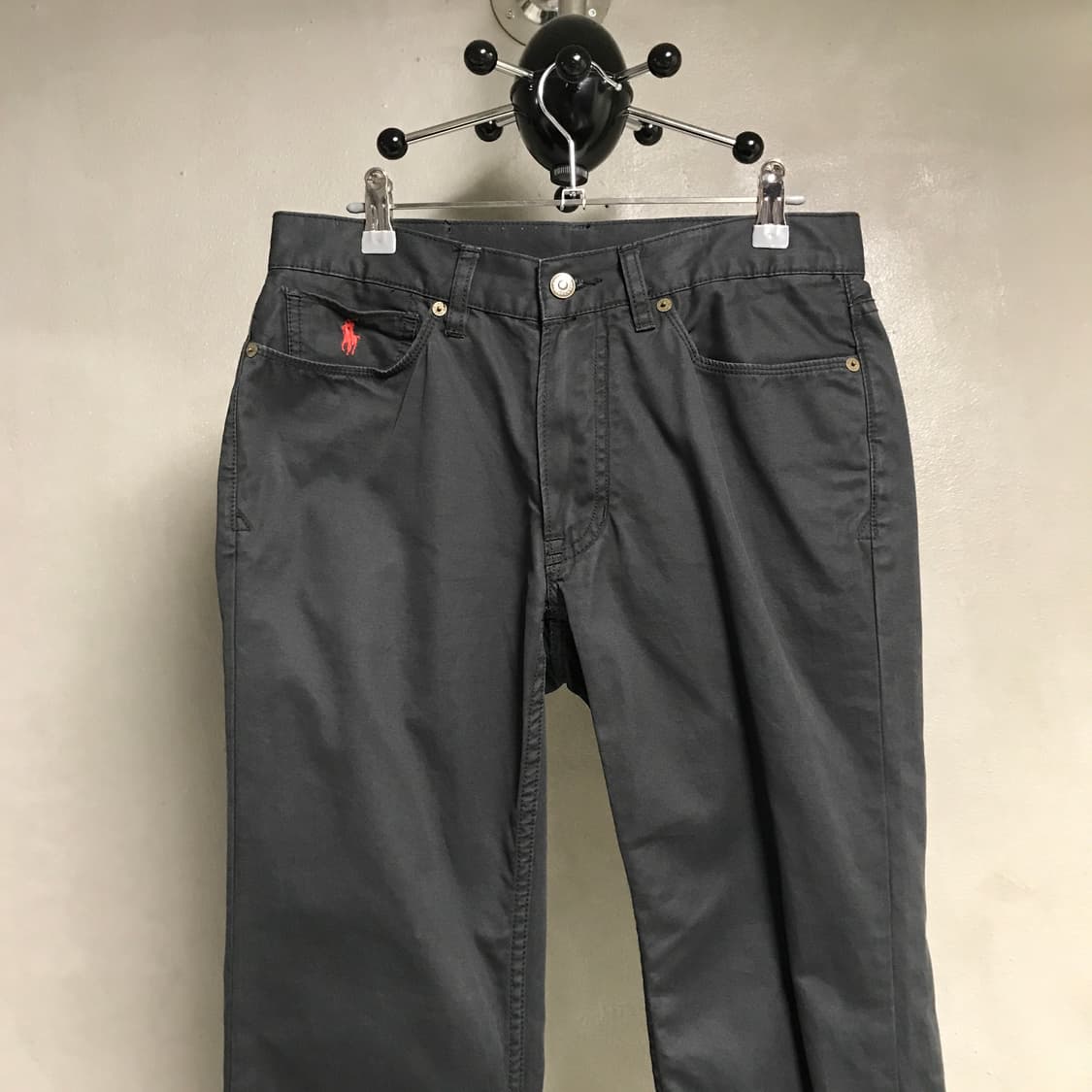 폴로 랄프로렌 코튼 팬츠 블랙 29/32 상품이미지2