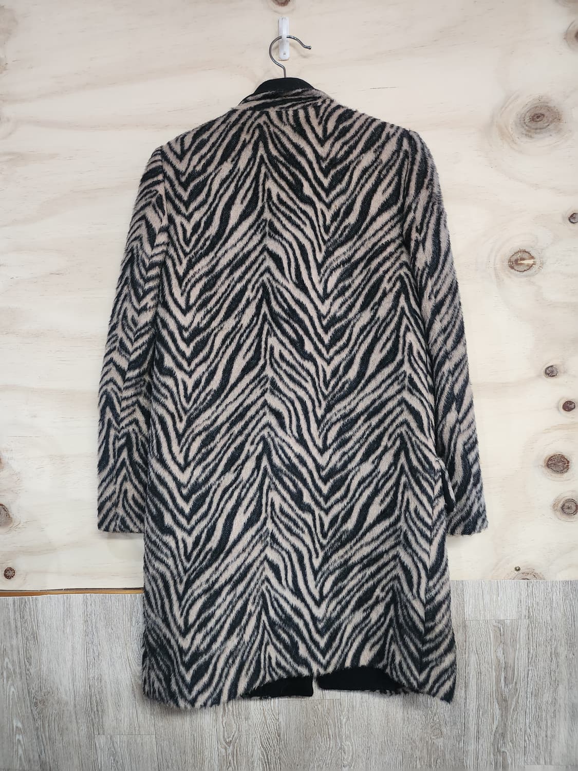 210) 잇미샤 지브라 패턴 알파카코트 상품이미지6