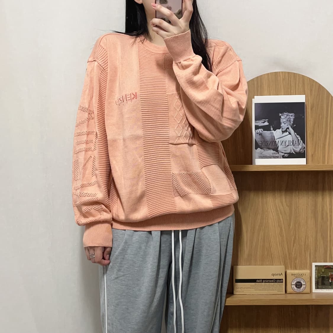 [정품] 겐조 살구 옆라인 짜임 니트 [ 3 ] 상품이미지3