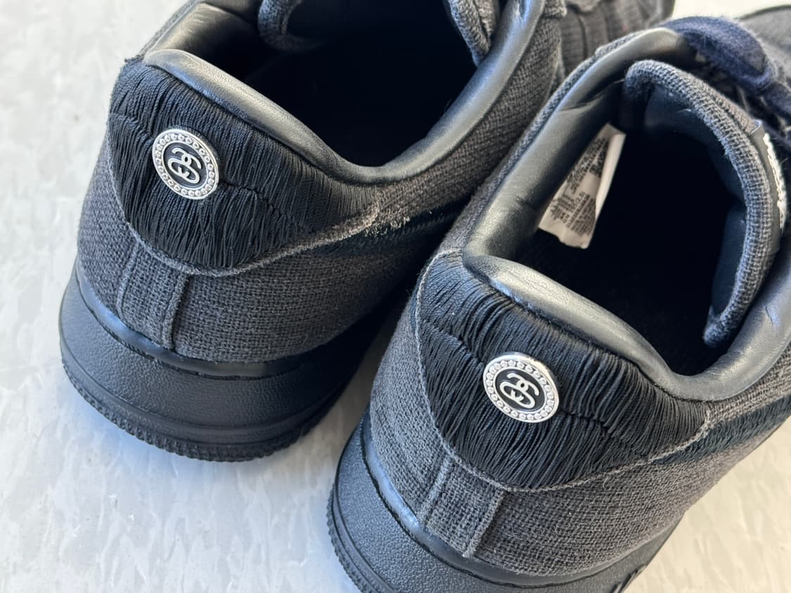 나이키 x 스투시 에어포스 로우 포실 블랙 295 상품이미지8