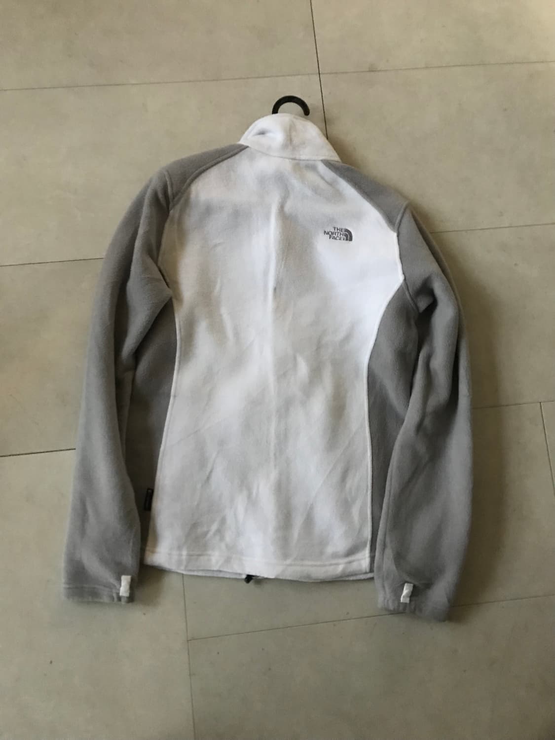 노페 화이트 그레이 나그랑 후리스 상품이미지10