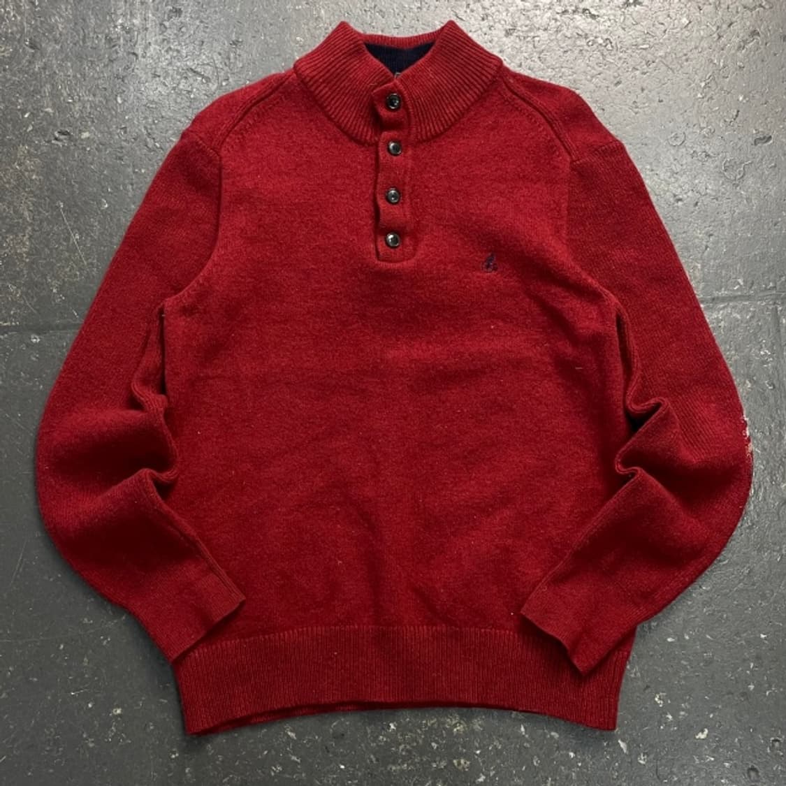 100 빈폴 반버튼 니트 상품이미지1