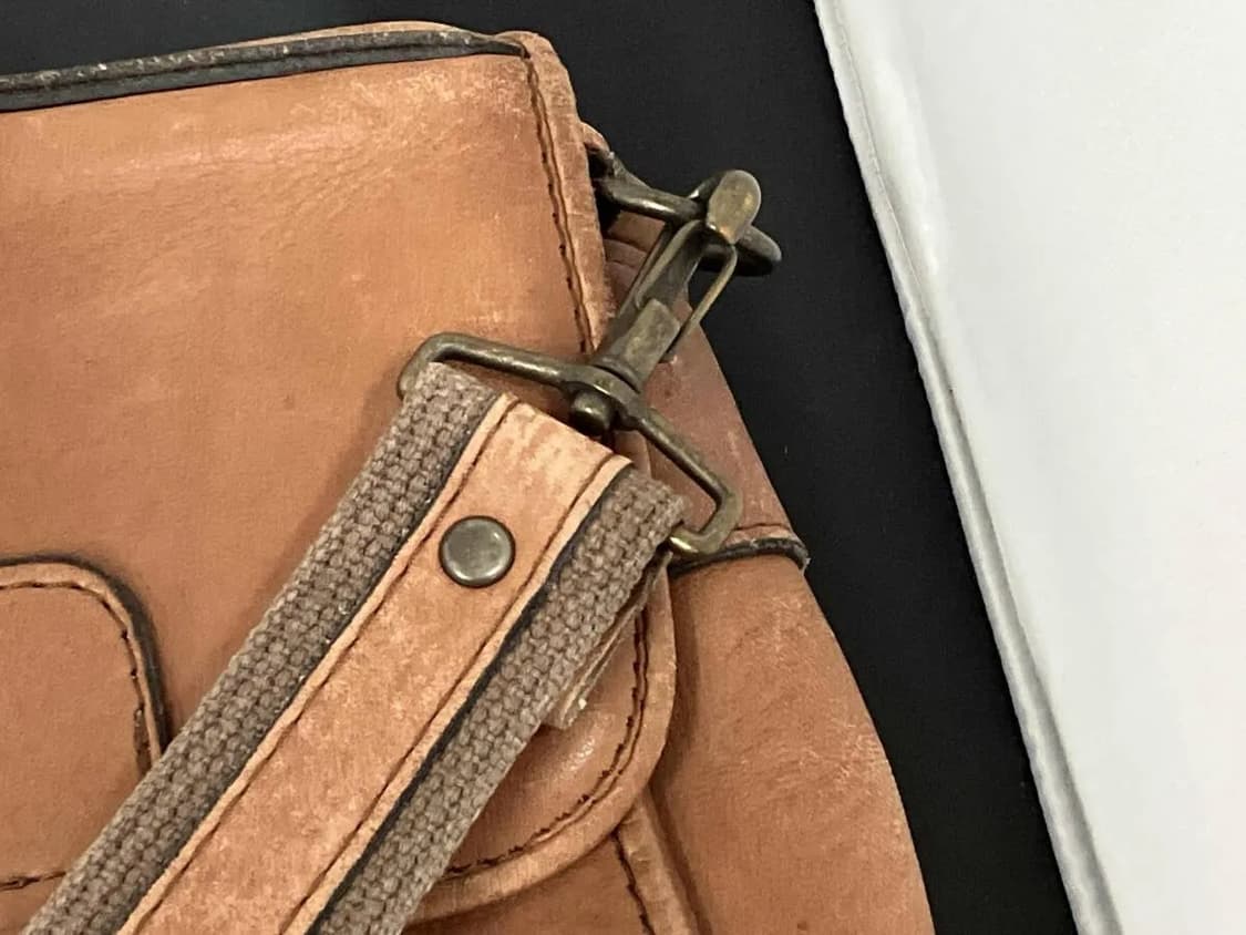 요시다 포터 바론 1968 레더 숄더백 상품이미지10