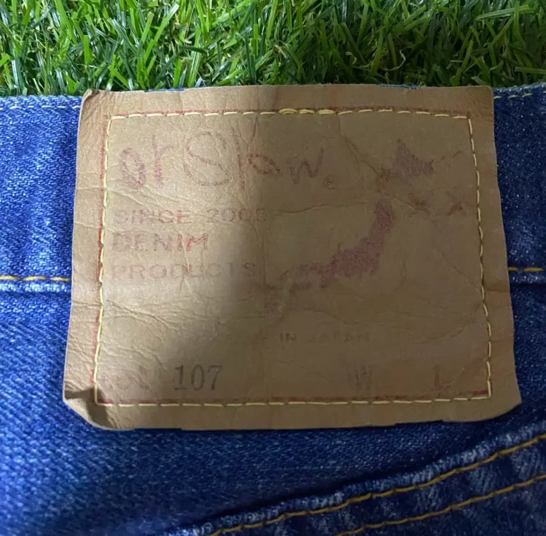 오어슬로우 Ivy Fit Denim 107 2Year Wash  상품이미지3