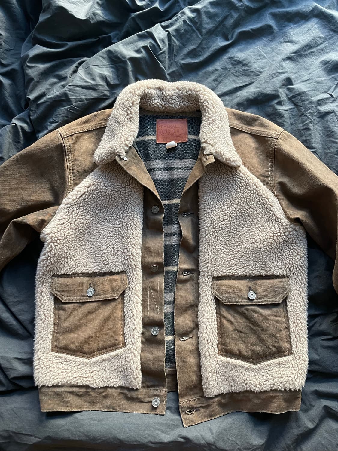 더블알엘 그리즐리 자켓 사이즈 M 상품이미지1