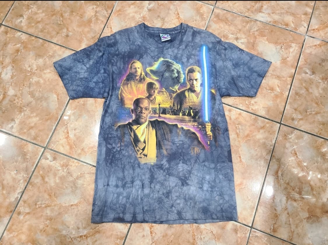 LIQUID BLUE 스타워즈 타이다이 빈티지티셔츠 상품이미지1