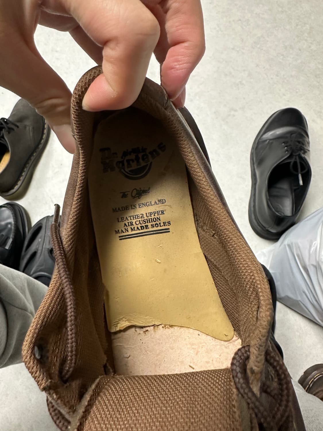 90s 닥터마틴 레더 슈즈 상품이미지8