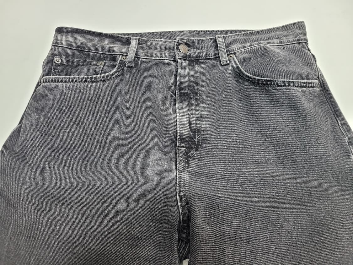 COS 코스 스트레이트 레거 블랙진 청바지 / 공용 30 워시드 블랙
 상품이미지3