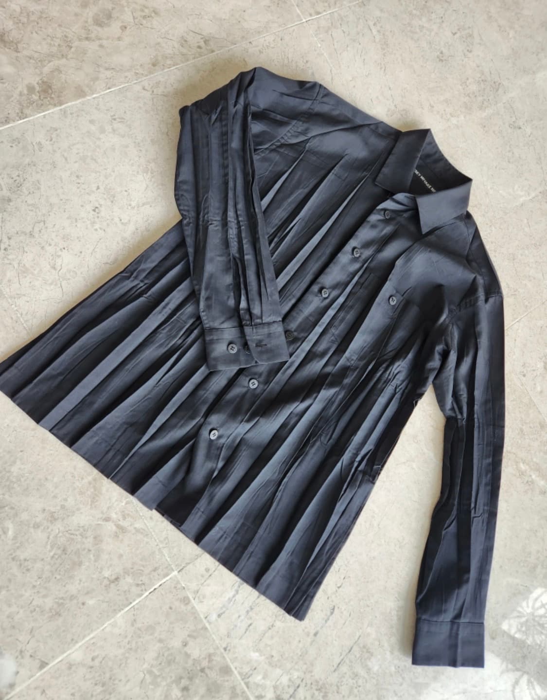 이세이미야케 옴므 셔츠 블랙 상품이미지2