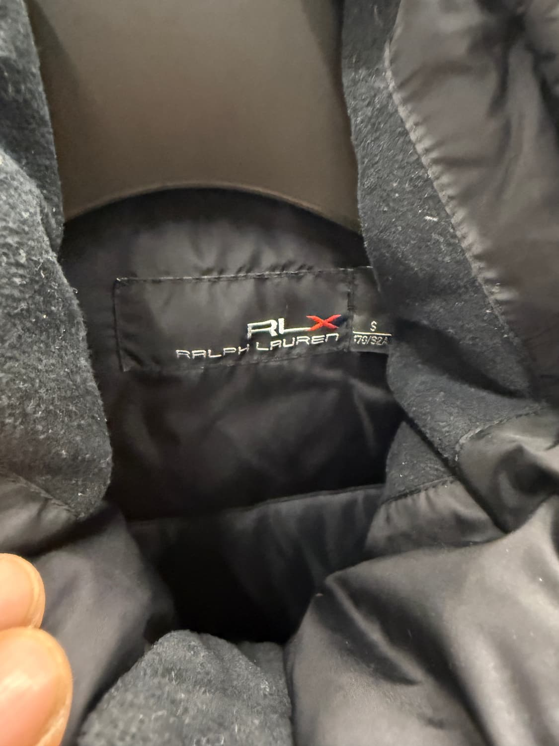 RLX 폴로 랄프로렌 패딩 사파리 블랙 S 상품이미지3