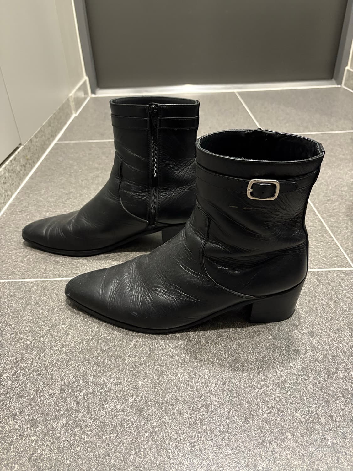 시스템 옴므 리얼레더 부츠 275-280 상품이미지4