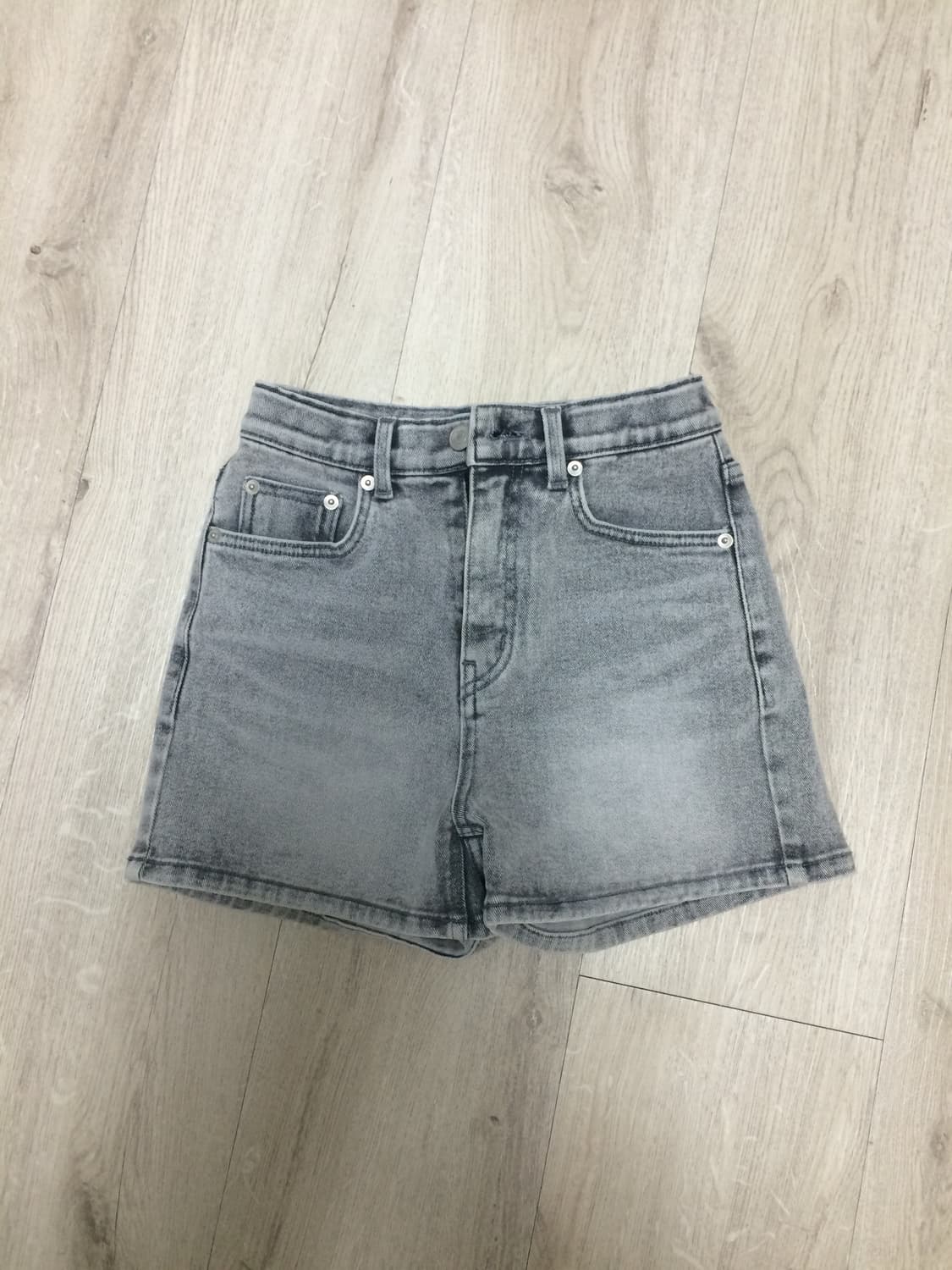 페일제이드 그레이 데님 쇼츠 s 상품이미지4