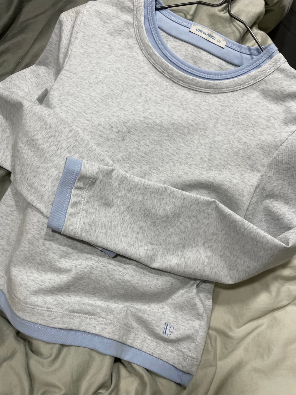 로우클래식 레이어드롱슬리브 상품이미지1