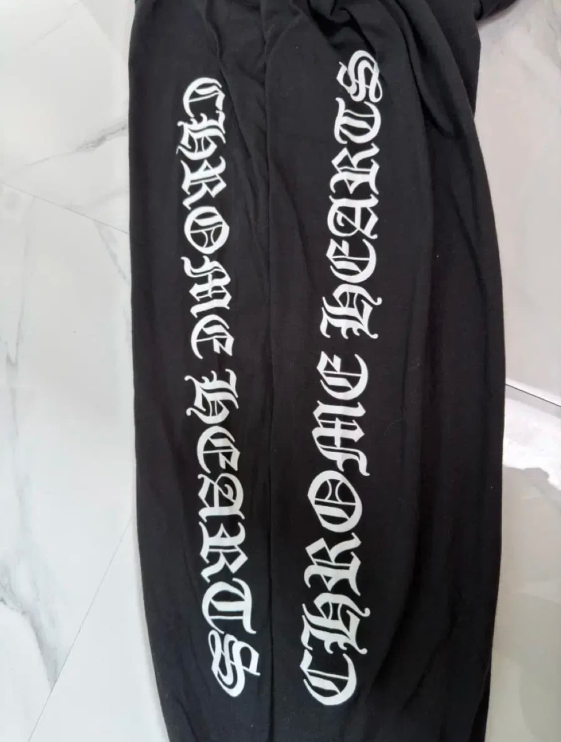 새상품 신형 크롬하츠 스크롤라벨 롱슬리브 L 상품이미지5