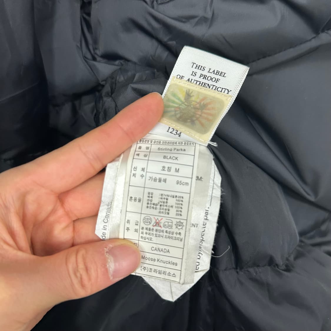 무스너클 스틸링 폭스 퍼 패딩 상품이미지7