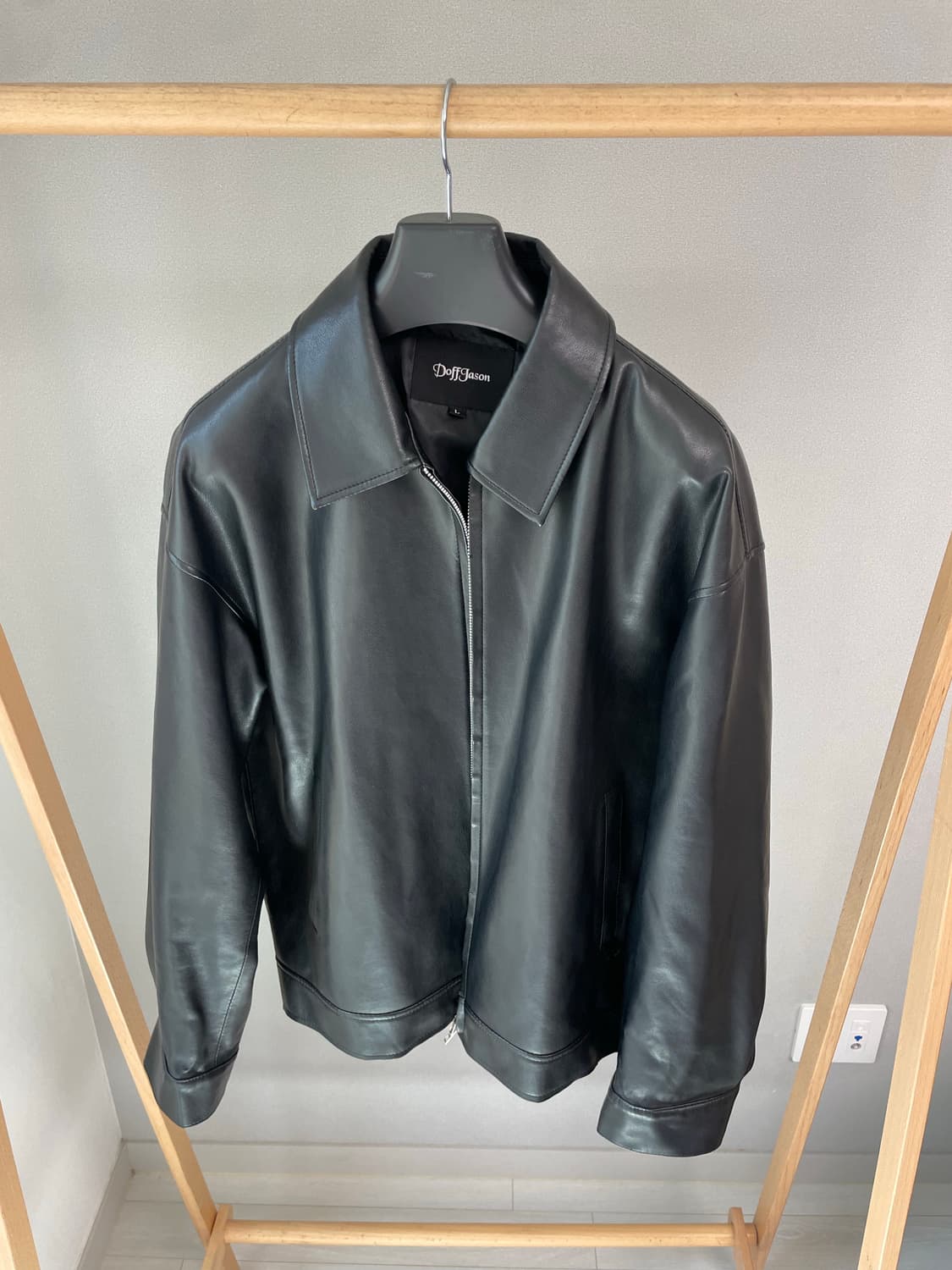 DOFFJASON 싱글 레더 자켓 상품이미지2