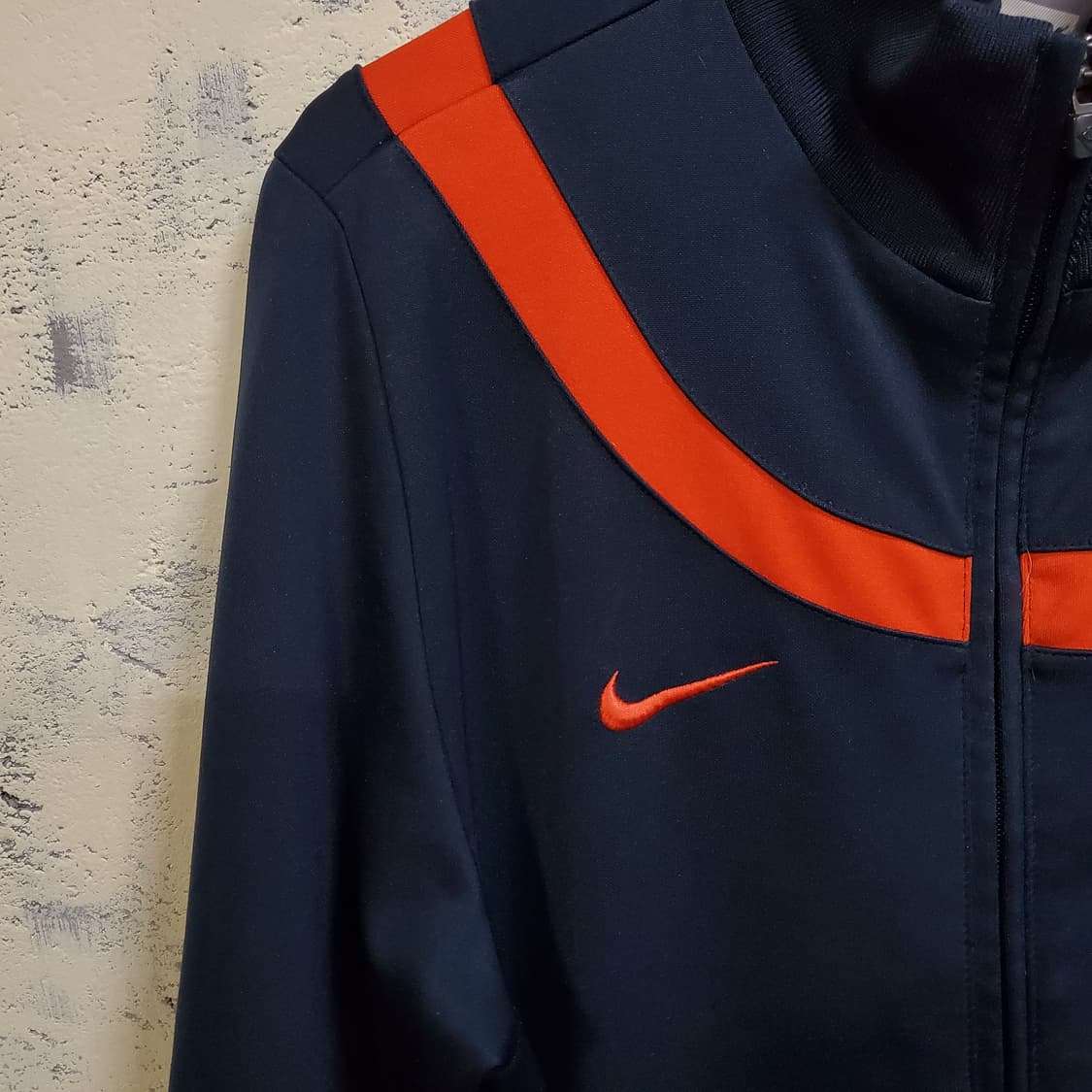 나이키 올드스쿨 네이비 오렌지 라인 져지   상품이미지3