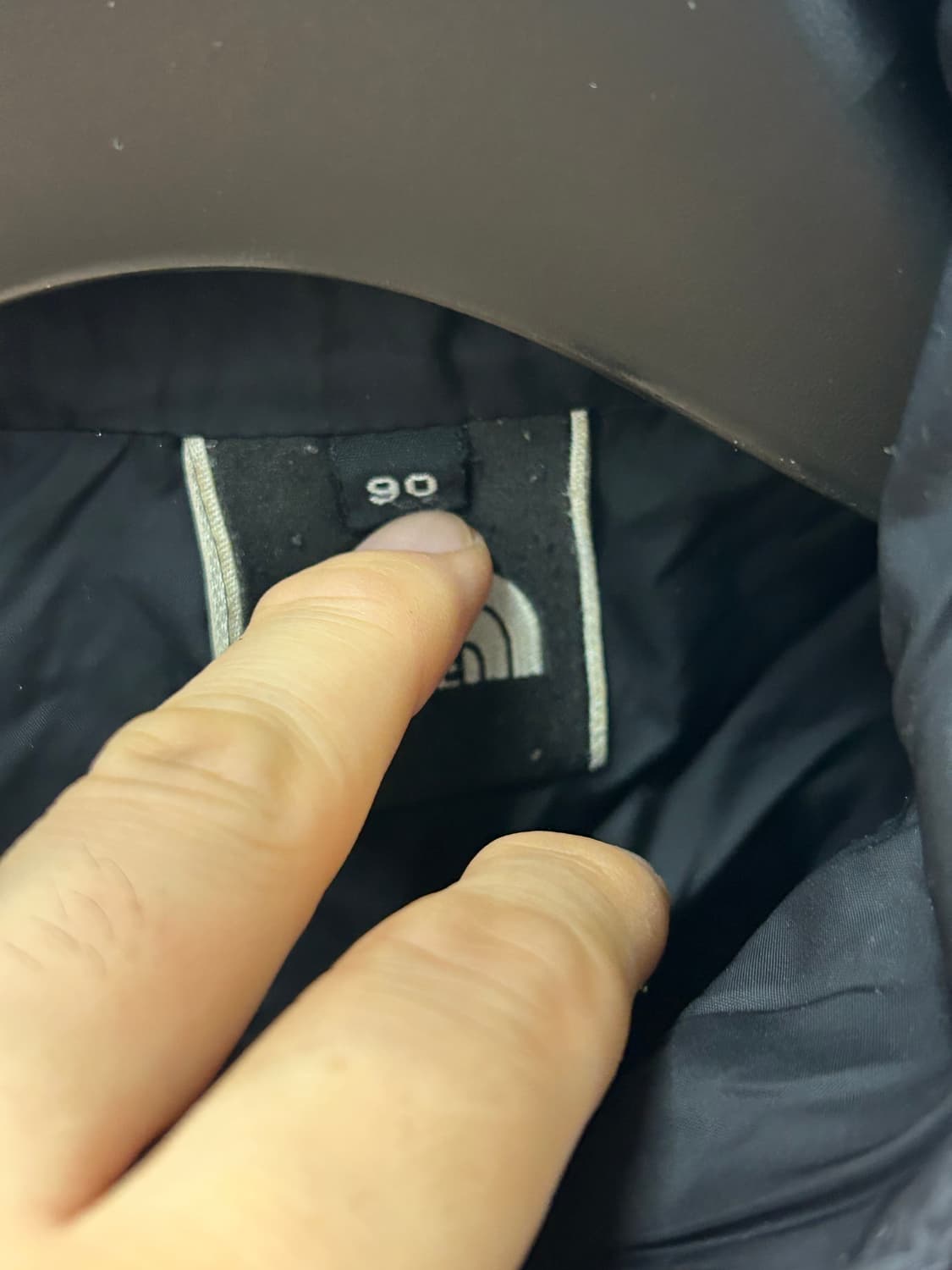 노스페이스 블랙 패딩 점퍼 상품이미지5