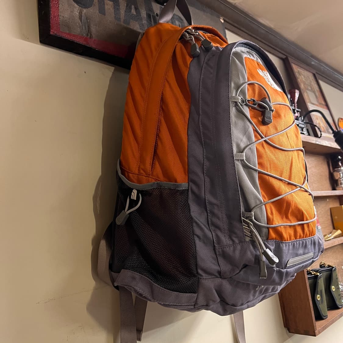 NorthFace Orange Backpack 상품이미지4