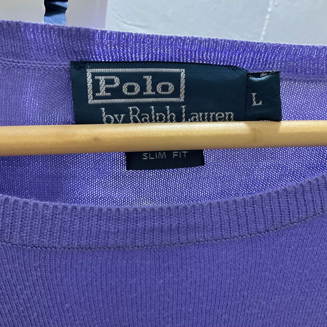 폴로 피마코튼 간절기용 니트 상품이미지4