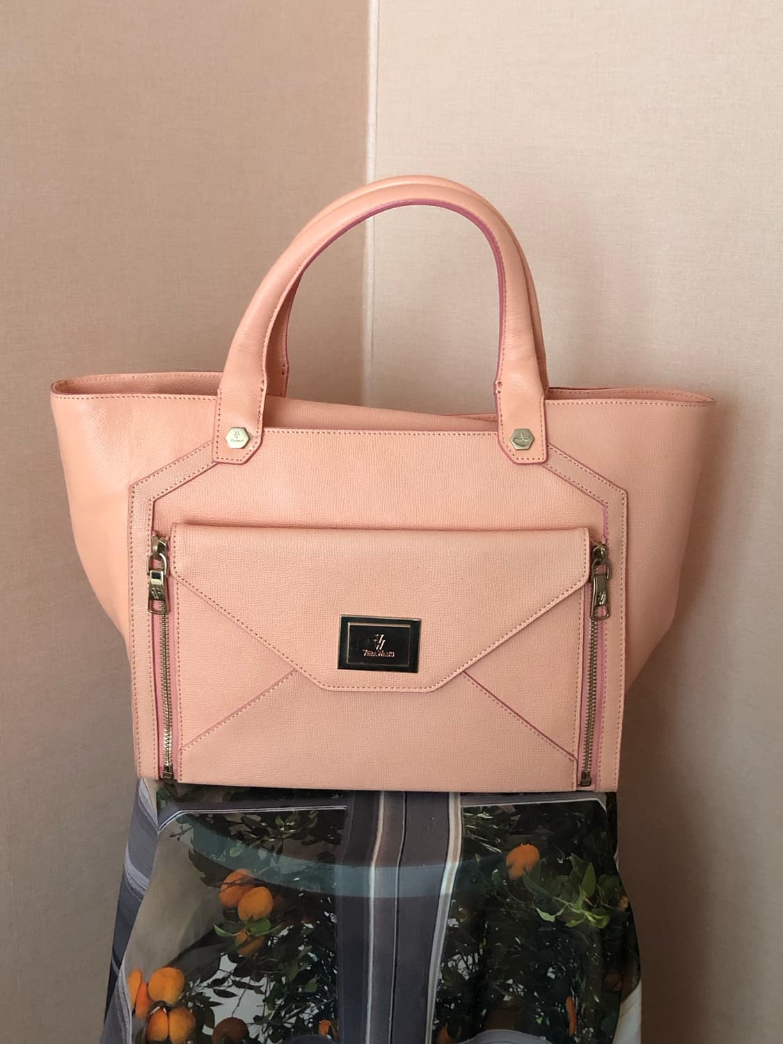 VERA WANG 베라왕 멜로즈백 (피치핑크)  상품이미지1