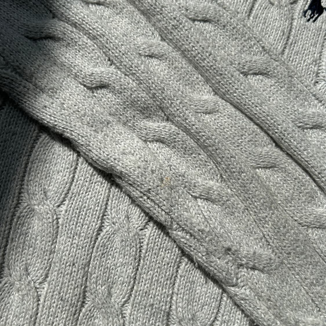 폴로 랄프로렌 그레이 케이블 니트 상품이미지7