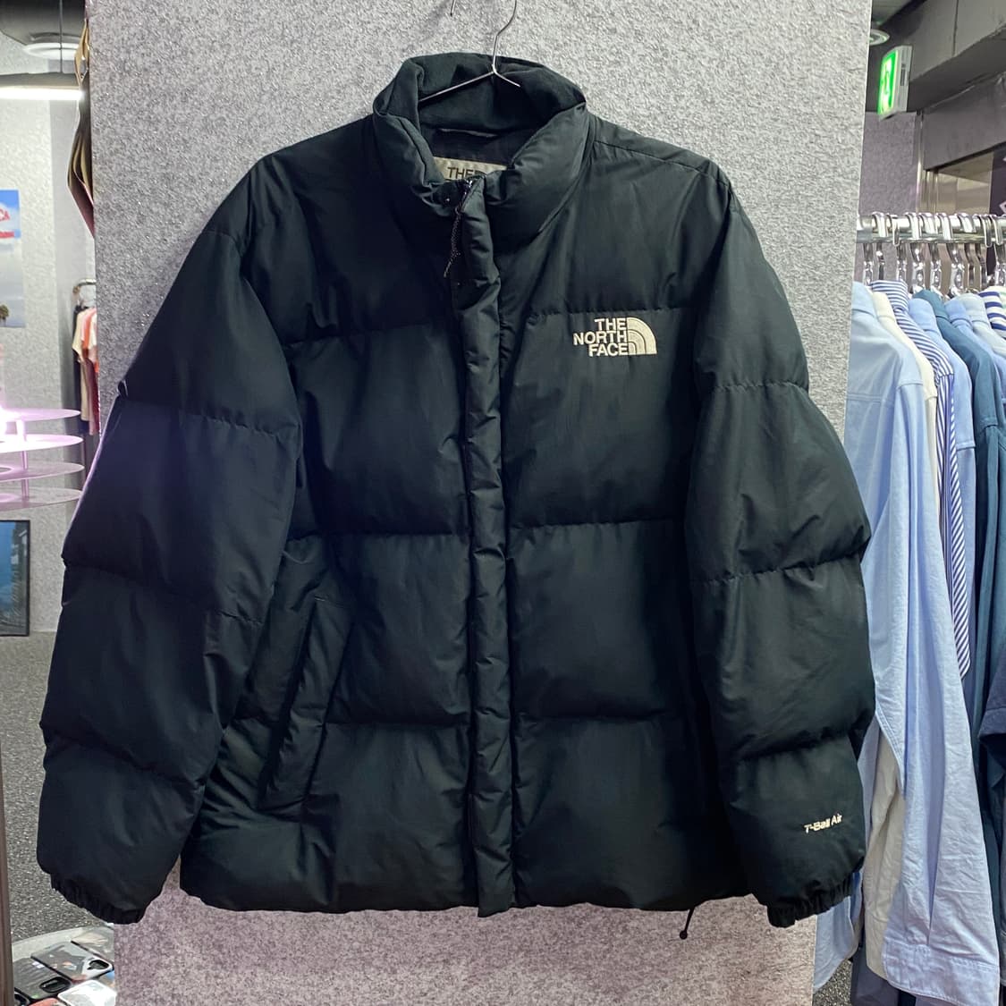 노스페이스 화이트라벨 블랙 눕시 다운 숏 패딩 B3189 상품이미지2