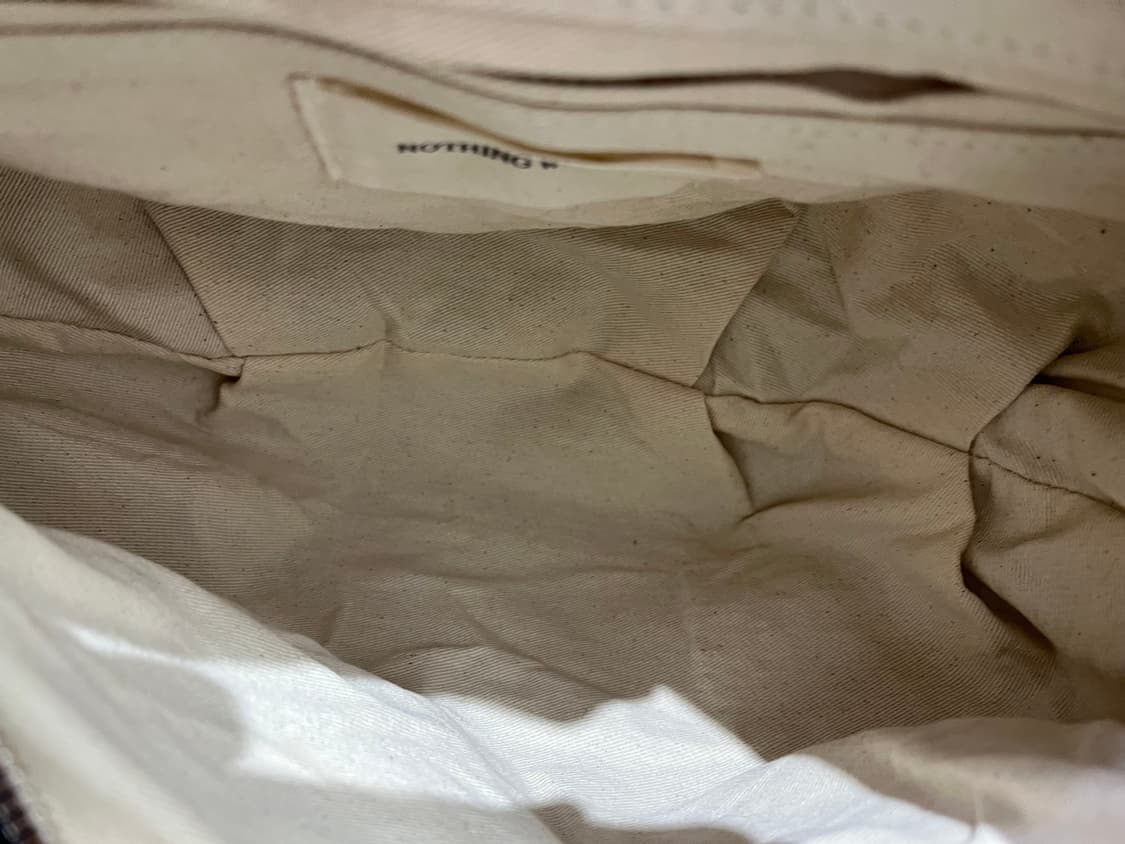 낫띵리튼 나일론 호보백 블랙 상품이미지8