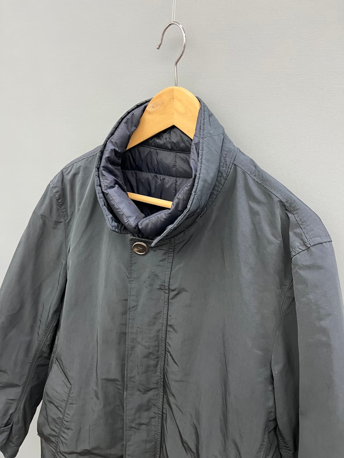 헤지스 하프넥  패딩코트 상품이미지3