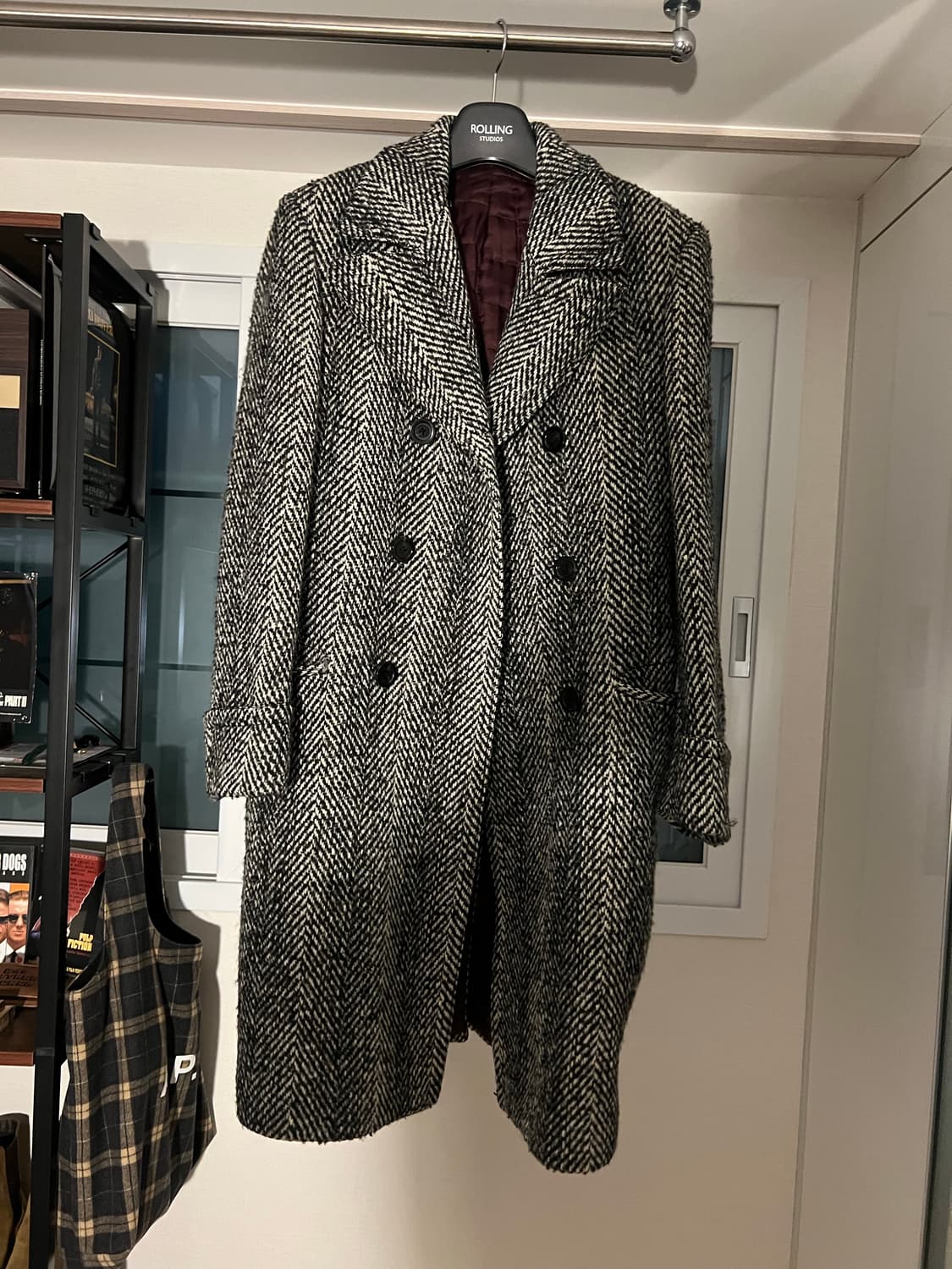 버버리 헤링본 코트 상품이미지1