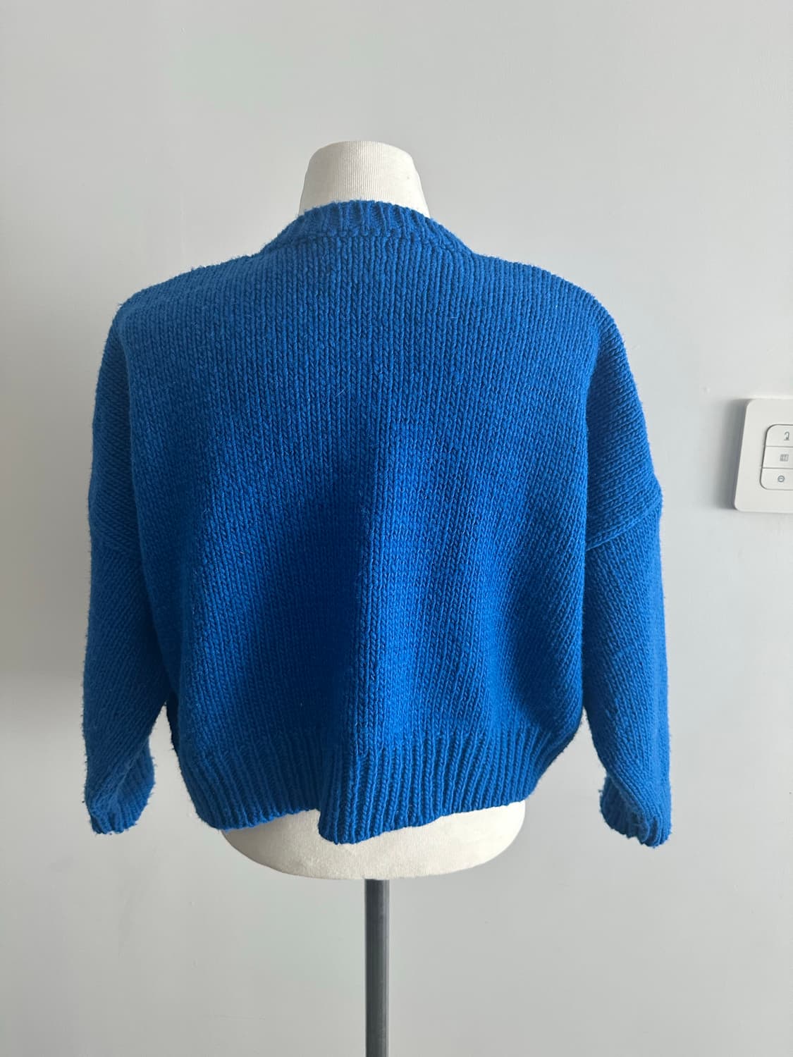 스페인 babaa 울 크롭 가디건 상품이미지3